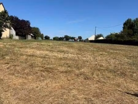 terrain constructible à vendre