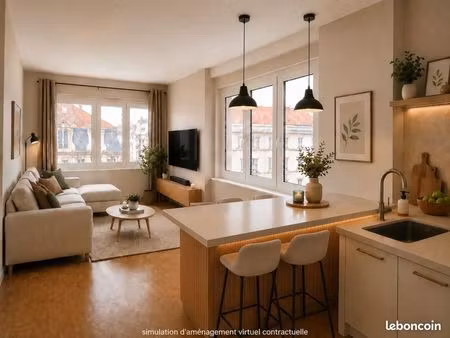 appartement 3 pièces 53 m²