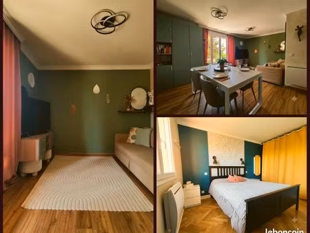 saint-germain-nuelles – maison individuelle 100 m² – terrain 800 m² piscinable – 3 chambre