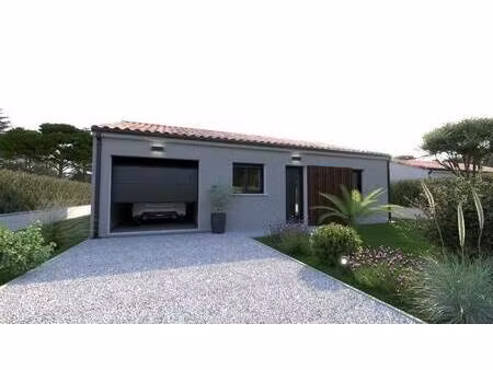 terrain avec maison neuve à vendre
