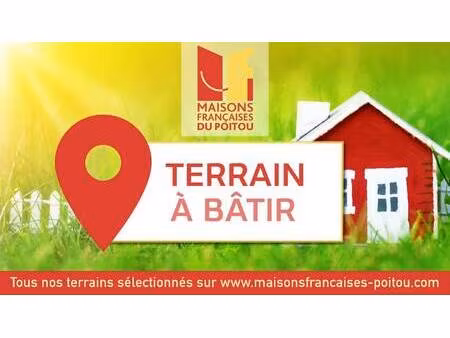 terrain constructible viabilisé à vendre