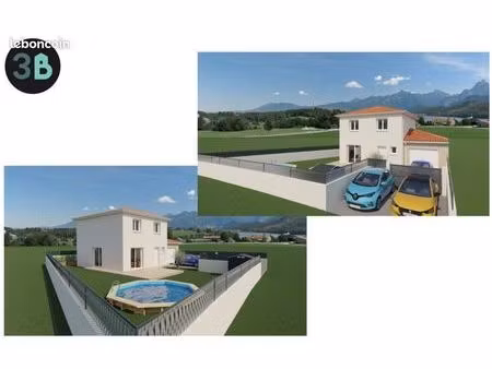 maison de 75 m² sur 160 m² de terrain viabilisé