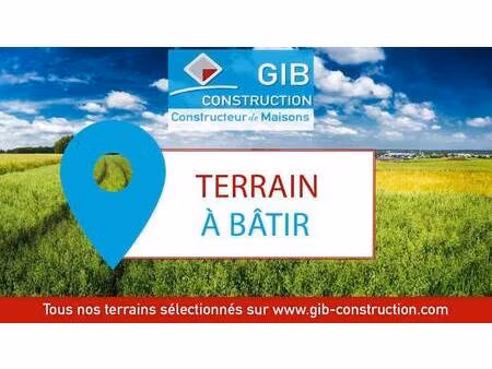 terrain constructible à vendre
