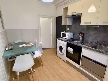 appartement meublé avec chambre séparée – idéal étudiant – dispo fin août – charges électr