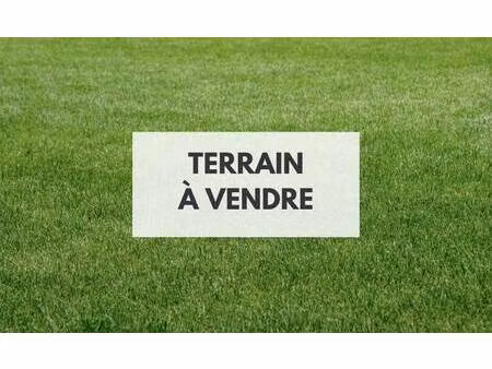 terrain à vendre