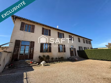 vente maison 5 pièces 166 m² belleville-en-beaujolais (69220)