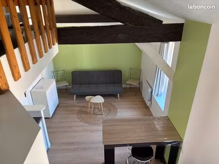 charmant studio meublé avec mezzanine – emplacement idéal 30 m2