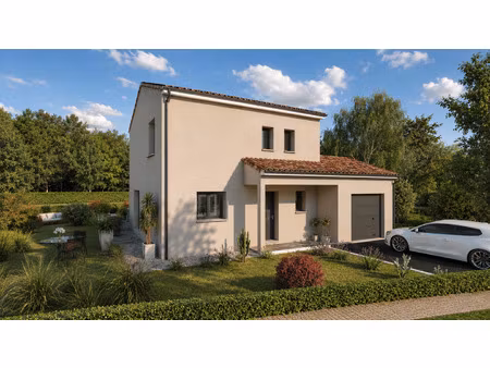 terrain avec maison neuve à vendre