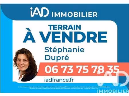 terrain constructible viabilisé à vendre