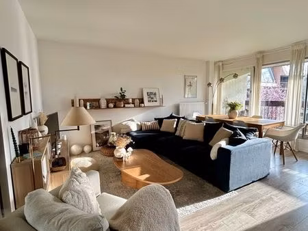 location appartement 3 pièces meublé 68 m² + loggia  balcon  parking
