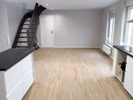 location t4 duplex lumineux 90m² – hirson centre-ville