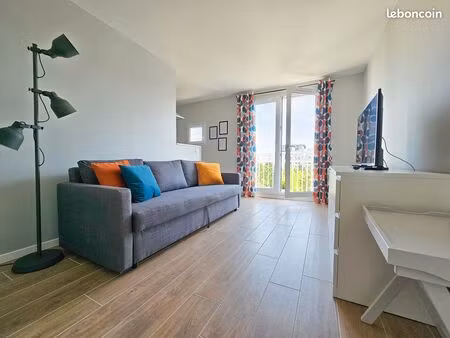 a louer : évry -courcouronnes  studio meublé  rue jules vallès