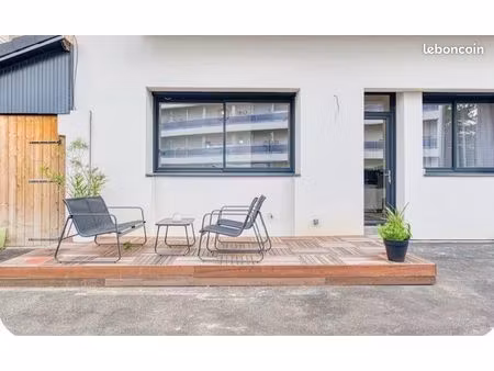 studio meublé 30 m² avec terrasse