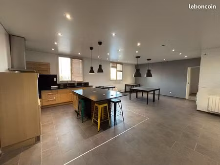 appartement type loft / f3 / 120m2