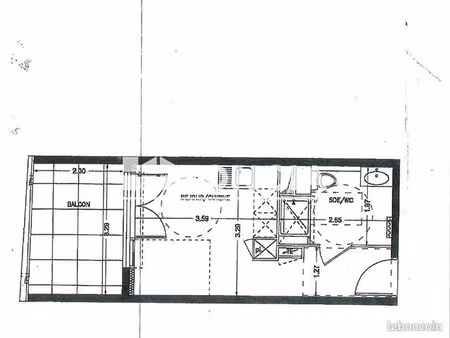 studio 1 pièce 20 m²