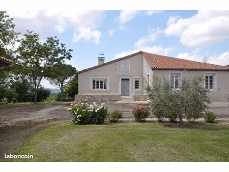 maison de campagne t4 à 20 km agen boé
