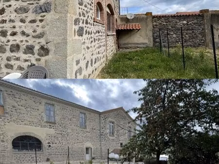 à louer – maison mitoyenne entièrement rénovée à bergonne (63500)