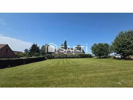 terrain constructible viabilisé à vendre
