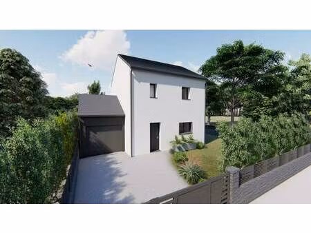 terrain avec maison neuve à vendre