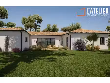 terrain avec maison neuf à vendre