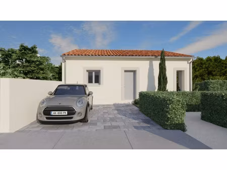terrain avec maison neuve à vendre