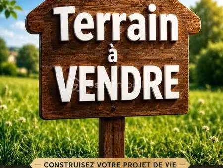 terrain constructible à vendre