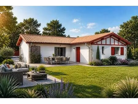 terrain avec maison neuve à vendre