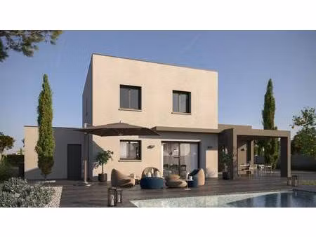 terrain avec maison neuve à vendre