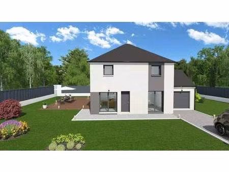 terrain avec maison neuve à vendre