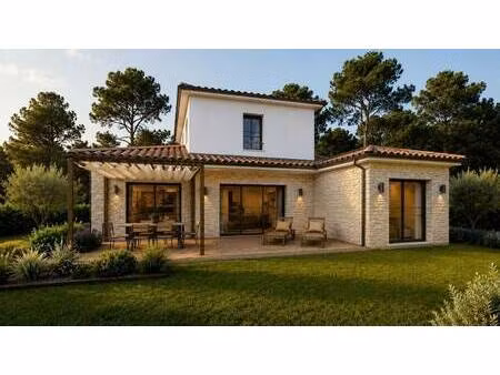terrain avec maison neuve à vendre
