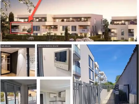 à louer - appartement t3 récent de 62 m² avec garage double à brindas