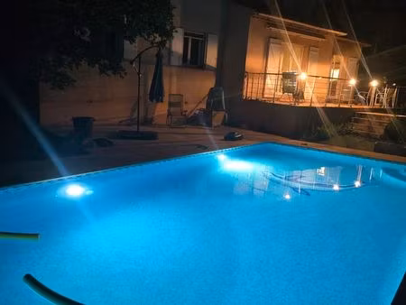 maison 170 m² piscine chauffée avec dome electrique
