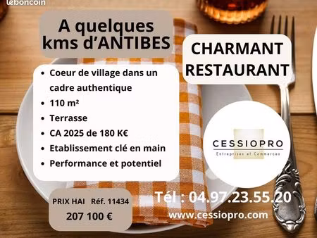 restaurant 110 m² antibes