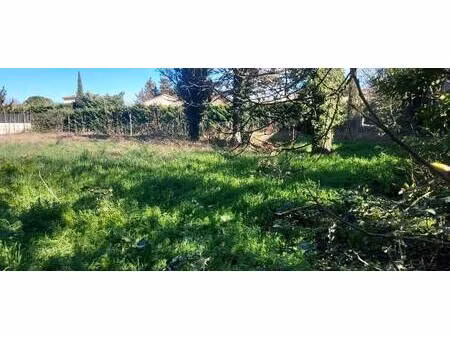 terrain constructible à vendre