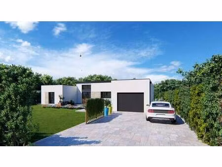 terrain avec maison neuve à vendre