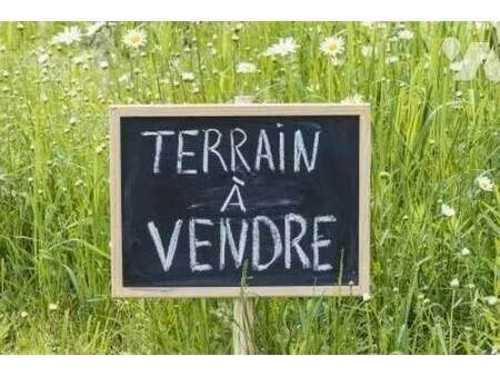 terrain constructible à vendre