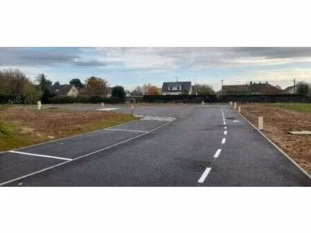 terrain constructible viabilisé à vendre