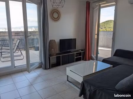 location meublée t2 40m2 + 20m2 de terrasse