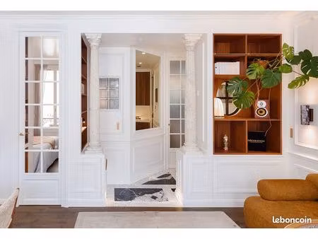 appartement d’architecte – vue arborée sur le cimetière montmartre – balcons plein sud