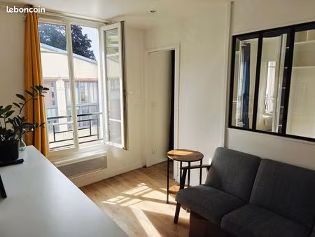 joli studio 2 pièces 21 m² paris 20e