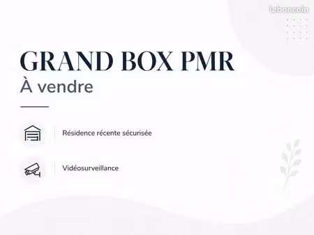 parking/box 20 m² marseille