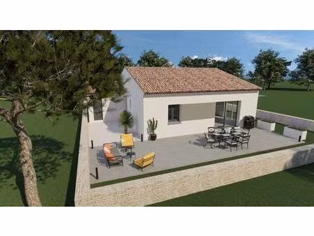 terrain avec maison neuve à vendre