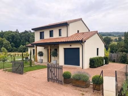 terrain avec maison neuve à vendre