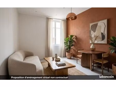 appartement 2 pièces 35 m²