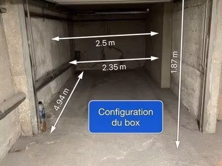 garage/box 13 m² marseille
