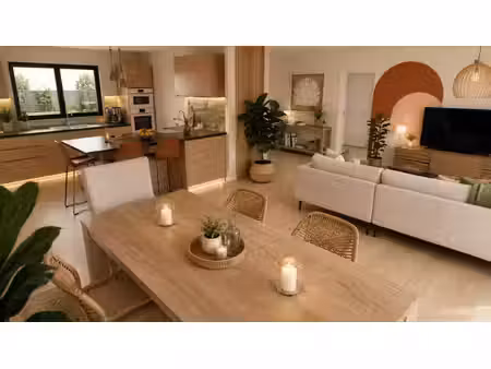 terrain avec maison neuf à vendre