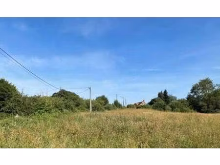 terrain constructible à vendre