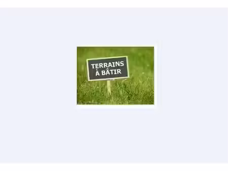 terrain constructible à vendre