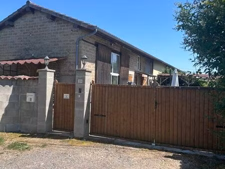 maison avec grand terrain