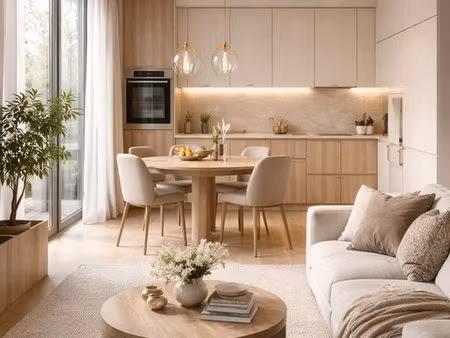 appartement 3 pièces 63 m²